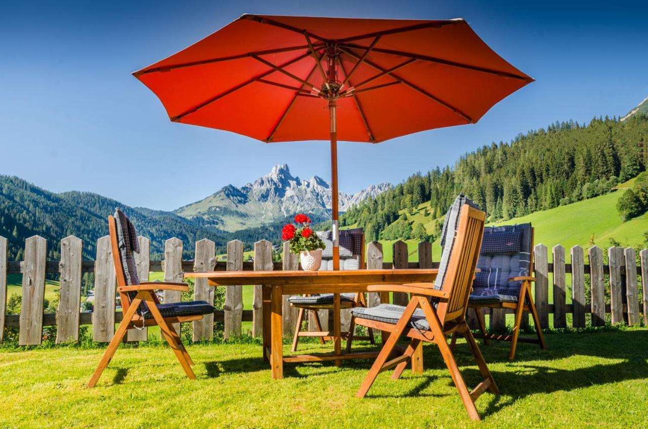 Haus Tannenheim Lägenhet Filzmoos Exteriör bild